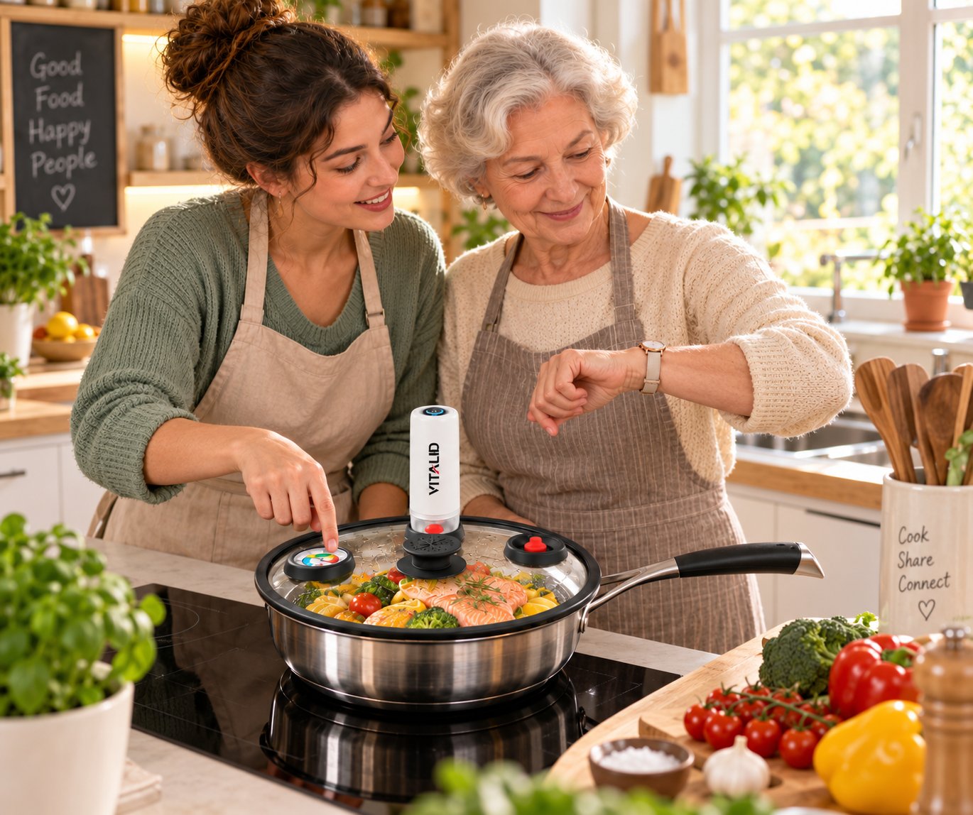 Une cuisson accompagnée au quotidien