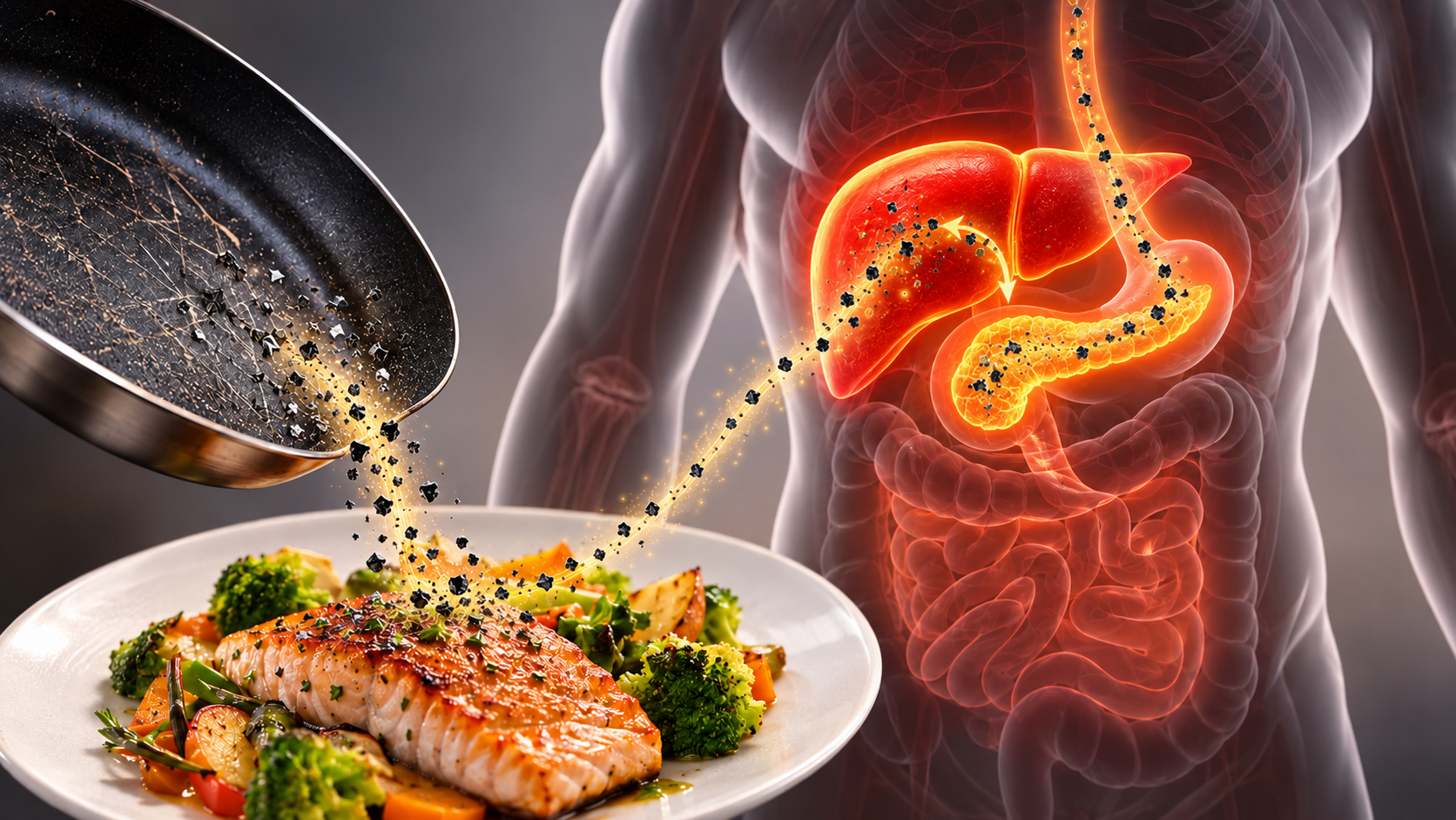 Illustration des questions de santé liées à la cuisson